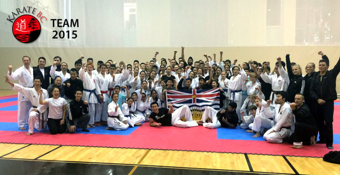 Karate BC Team 2015